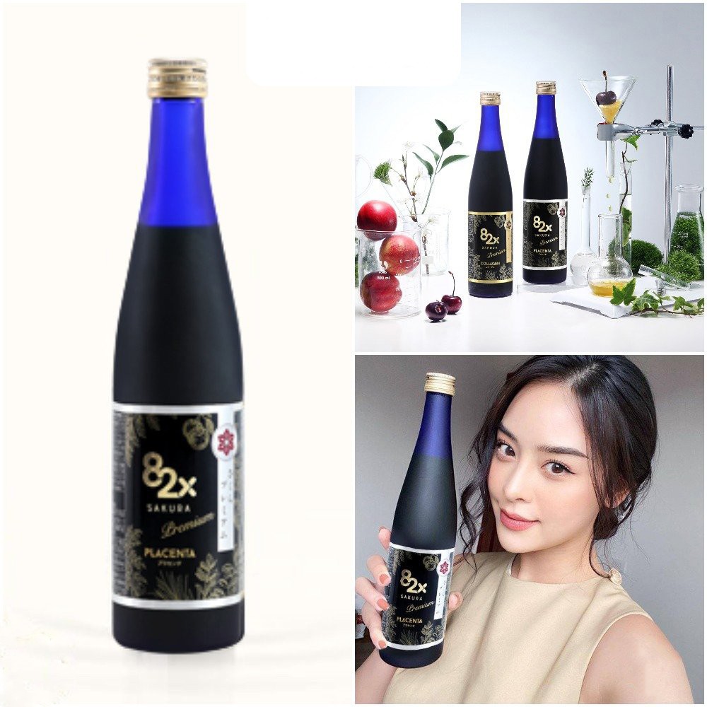 Tinh chất nhau thai Placenta 82x Sakura Premium 500ml - HÀNG NỘI ĐỊA NHẬT | BigBuy360 - bigbuy360.vn