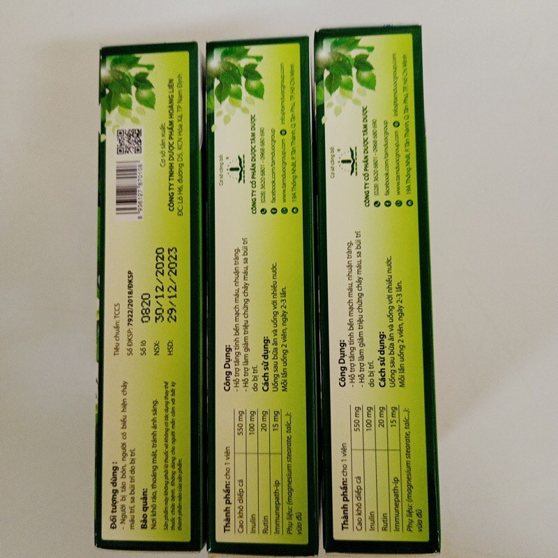 Viên Giấp Cá extra (giúp phòng ngừa và hỗ trợ làm giảm các triệu chứng của bệnh trĩ, táo bón)