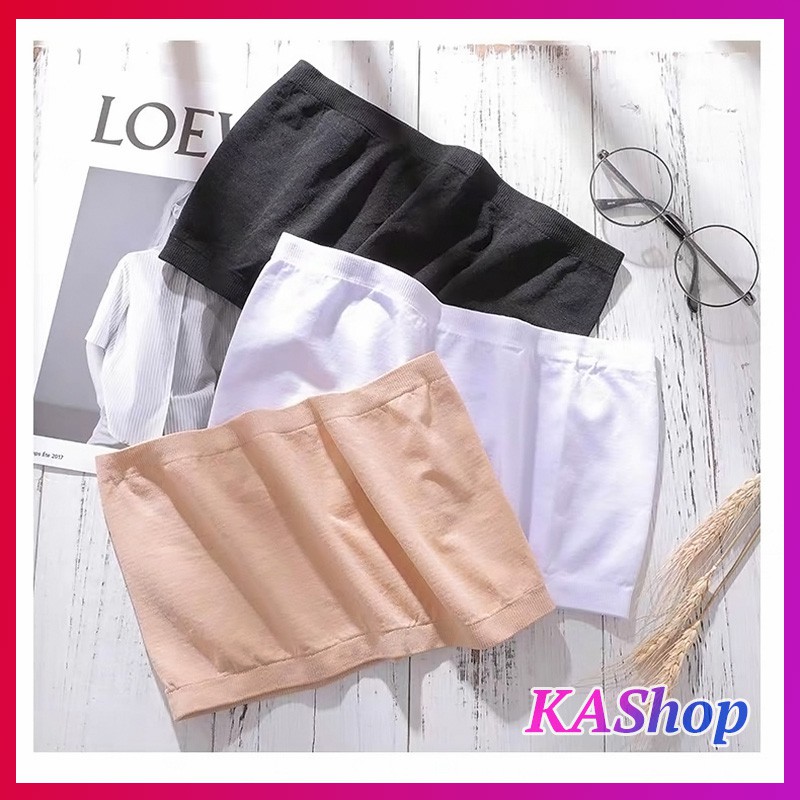 Áo ống croptop Basic vải cotton ôm body cực đỉnh