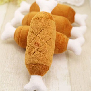 Đồ chơi đùi gà nhồi bông cho chó mèo - napet