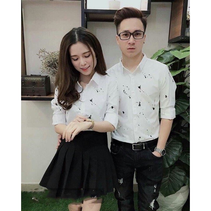 Áo sơ mi cập hàn quốc - (Giá 1 áo)