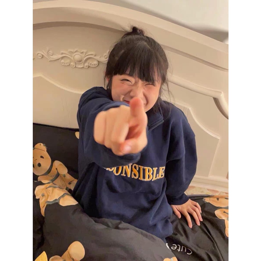 Áo Polo khoá cổ chất bo tăm, áo 𝐒𝐖𝐄𝐀𝐓𝐄𝐑 nỉ Responsible Freesize siêu hot | BigBuy360 - bigbuy360.vn