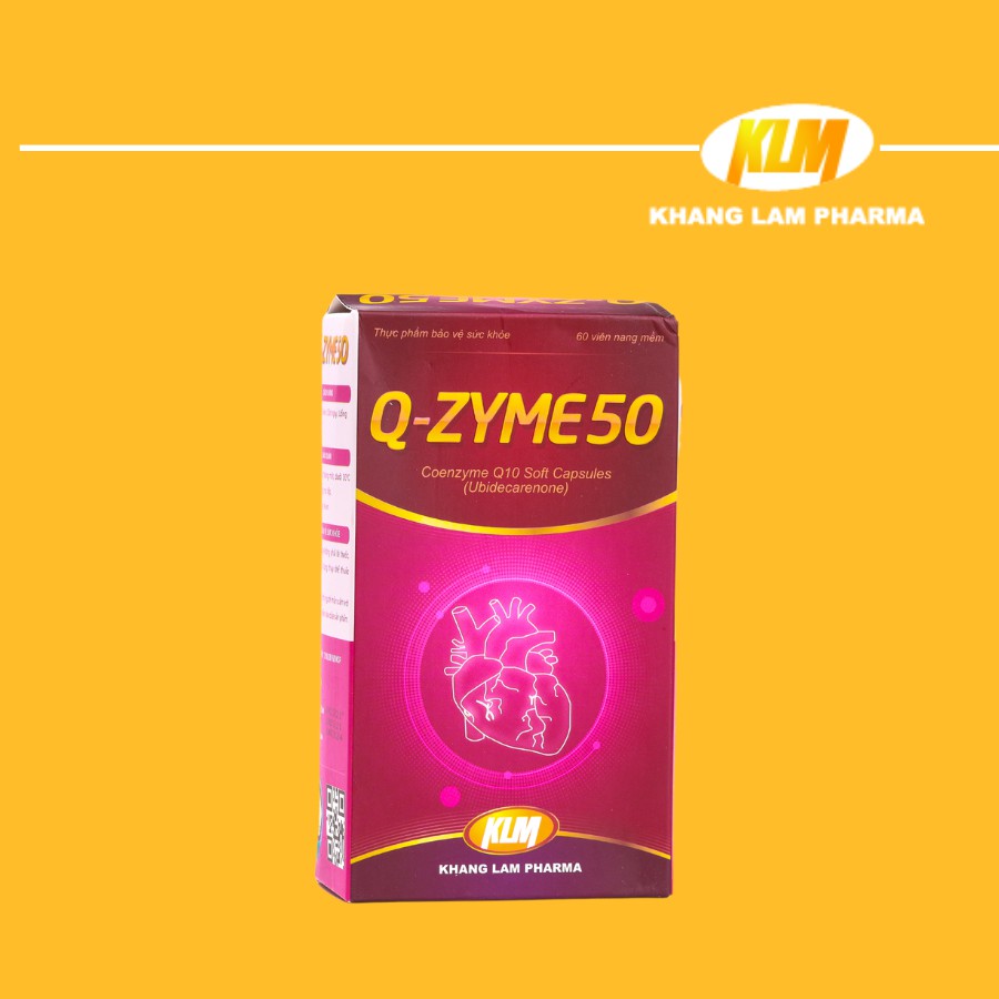 Viên uống Q-Zyme 50 Tăng cường chức năng hệ tim mạch