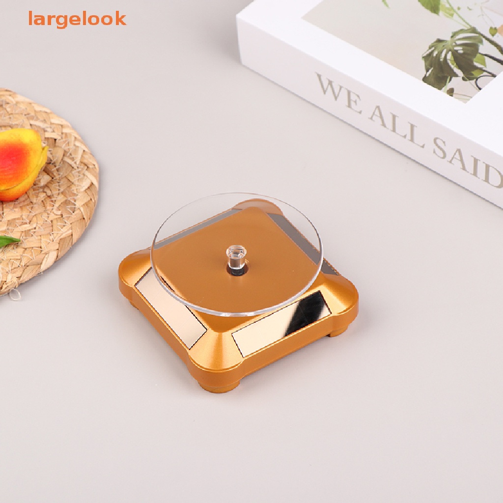 1 Giá Đỡ Trưng Bày Đĩa Quay 360 Độ Sử Dụng Năng Lượng Mặt Trời