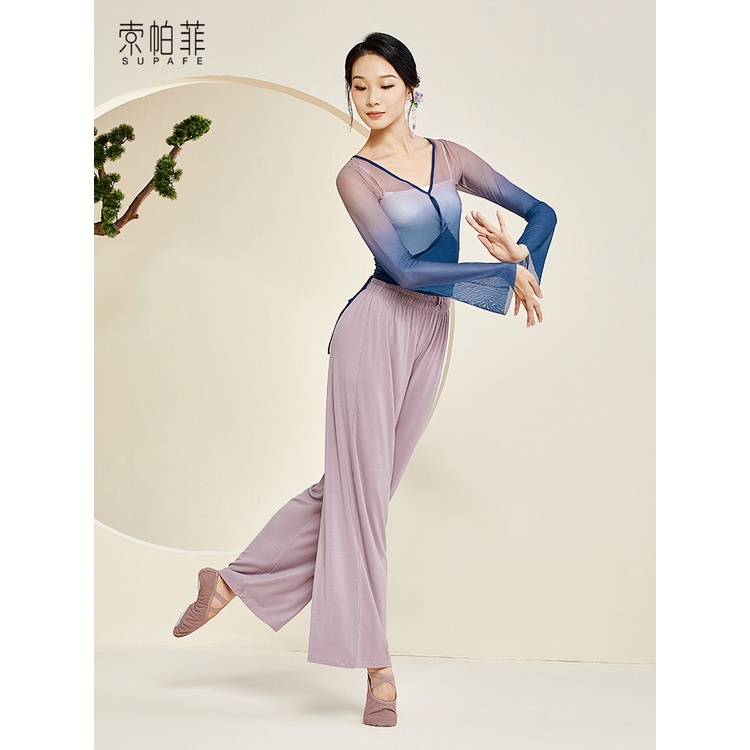 Trang Phục Múa Dân Tộc Trung Hoa Truyền Thống Tay Dài 0759