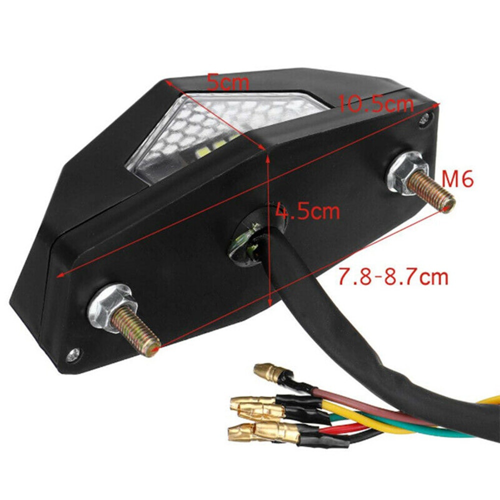 FENDER 1 Đèn LED Tín Hiệu Xi Nhan 12V Gắn Đuôi Xe Máy Chuyên Dụng