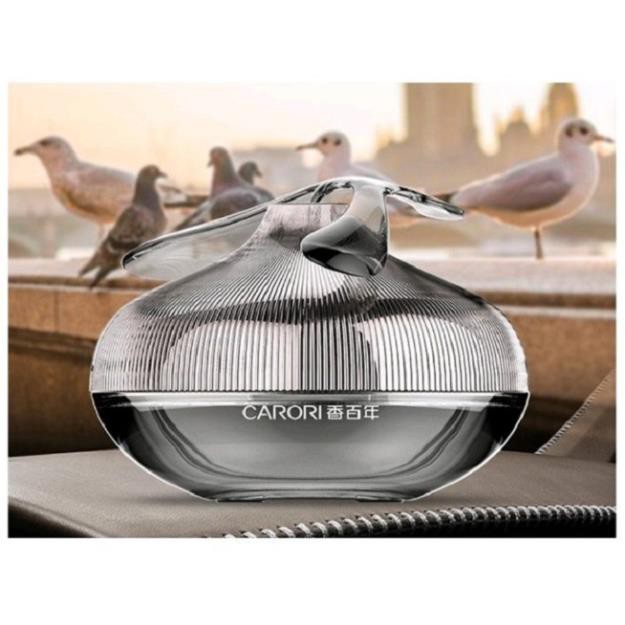 Nước Hoa ô tô Carori Z301 mùi hương sang trọng, thiết kế tinh tế với hình ảnh chim bồ câu thăng bằng siêu đẹp