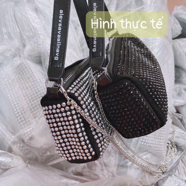 Túi Đeo Vai Kẹp Nách, Túi Kẹp Nách Đính Đá Hàng Loại 1 Size 20