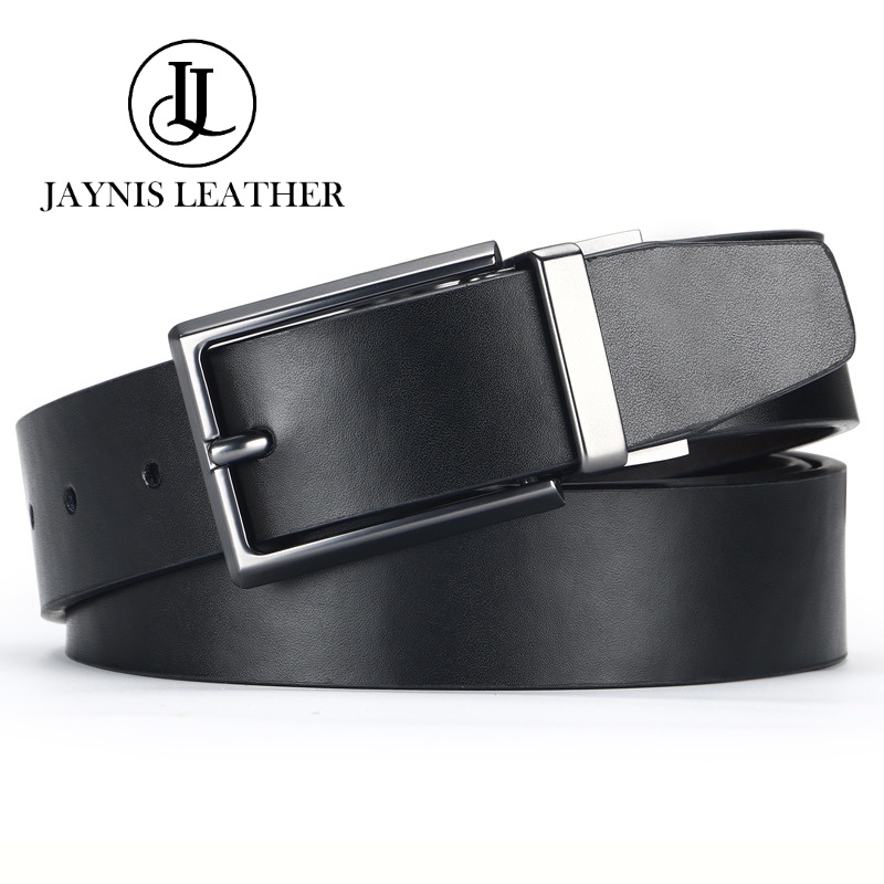 Thắt Lưng Nam Khóa Kim, Dây Nịt Nam Da Thật 100% TL005B