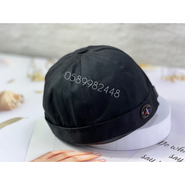 ￼Mũ Lưỡi Trai Không Vành Họa Tiết Chữ Thêu Đơn Giản Thời Trang Cho Nam Và Nữ