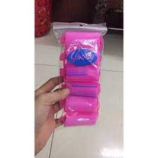 Sỉ 10 Túi lô mút 6 chiếc màu hông dùng để uốn tóc - SP000730