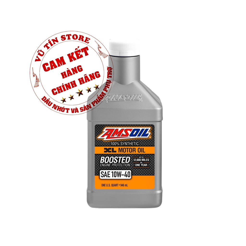 Dầu nhớt động cơ AMSOIL XL 10W-40 Synthetic Motor Oil