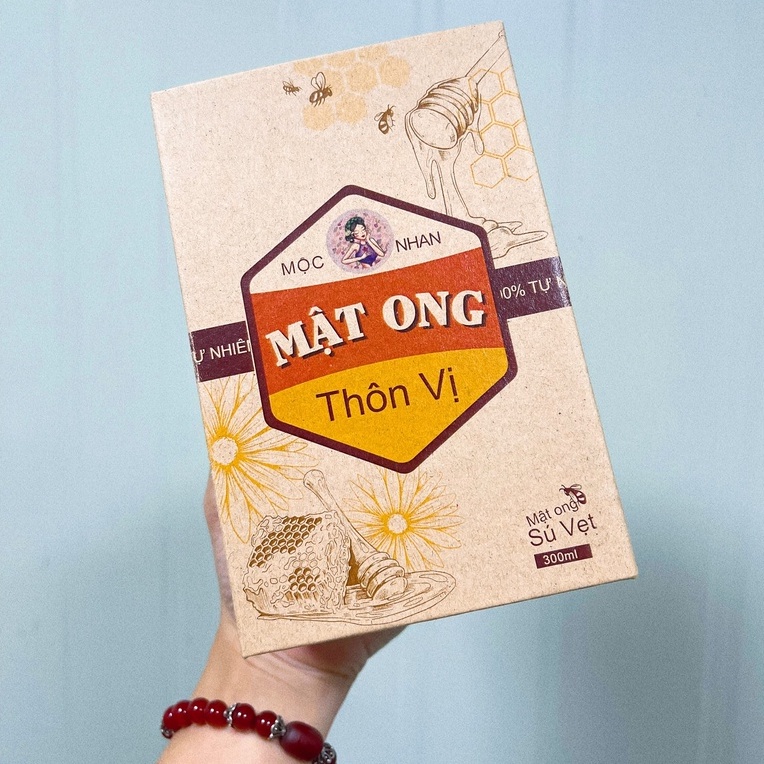 Mật Ong Thôn Vị, Mật Nguyên Chất, Tăng Sức Đề Kháng, Sang Trọng Lịch Sự, Mộc Nhan Natural