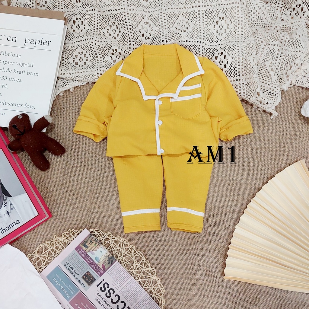 (8-20kg) Đồ bộ cho bé quần áo pijama QATE764 - đồ bộ bé trai và đồ bộ bé gái dài tay TB72