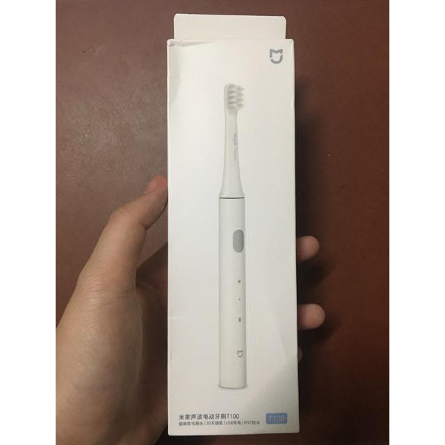 Bàn Chải Điện Xiaomi Mijia T100 - Làm Trắng Răng, Lấy Sạch Mảng Bám Kèm Tính Năng Chống Nước IPX