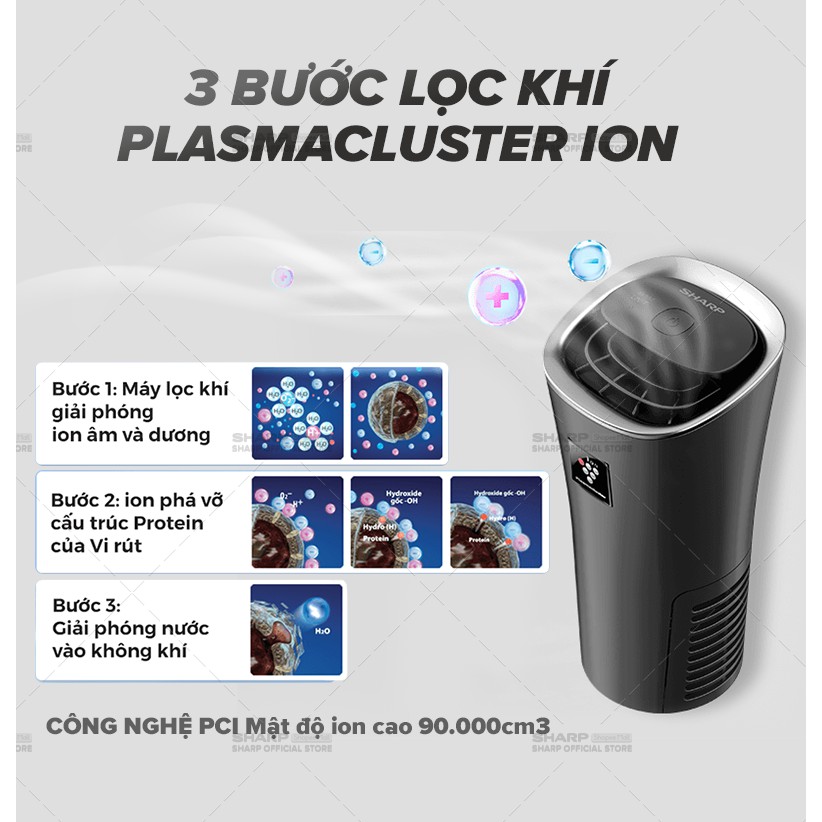 NEW MODEL MLKK Ô Tô Sharp IG-NX2E Thailand [Plasma Ion khử nấm mốc và mùi hôi]