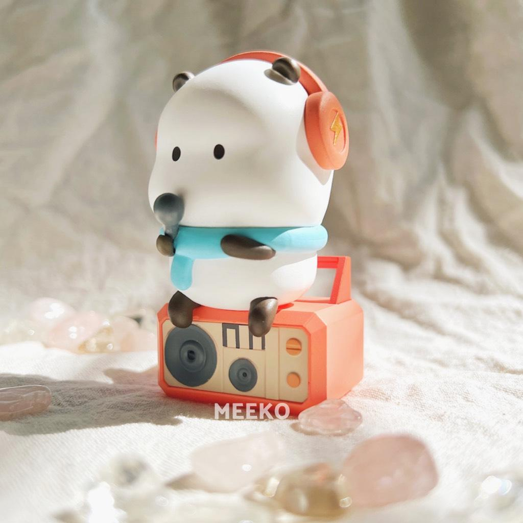 Mô hình Gấu trúc Gachu Decor Picnic sôi động trang trí bàn làm việc  MEEKO