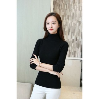 Áo len cổ lọ