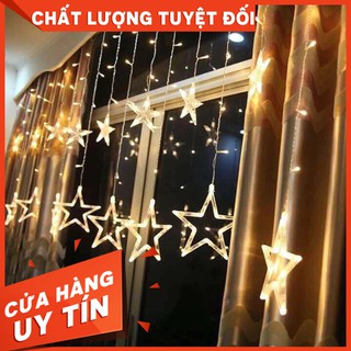 Đèn nháy rèm sao 12 chiếc - hàng mới 100%