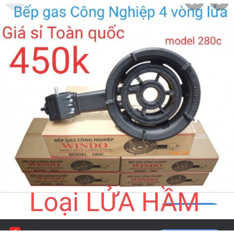 Bếp Gas Công nghiệp Windo 280C