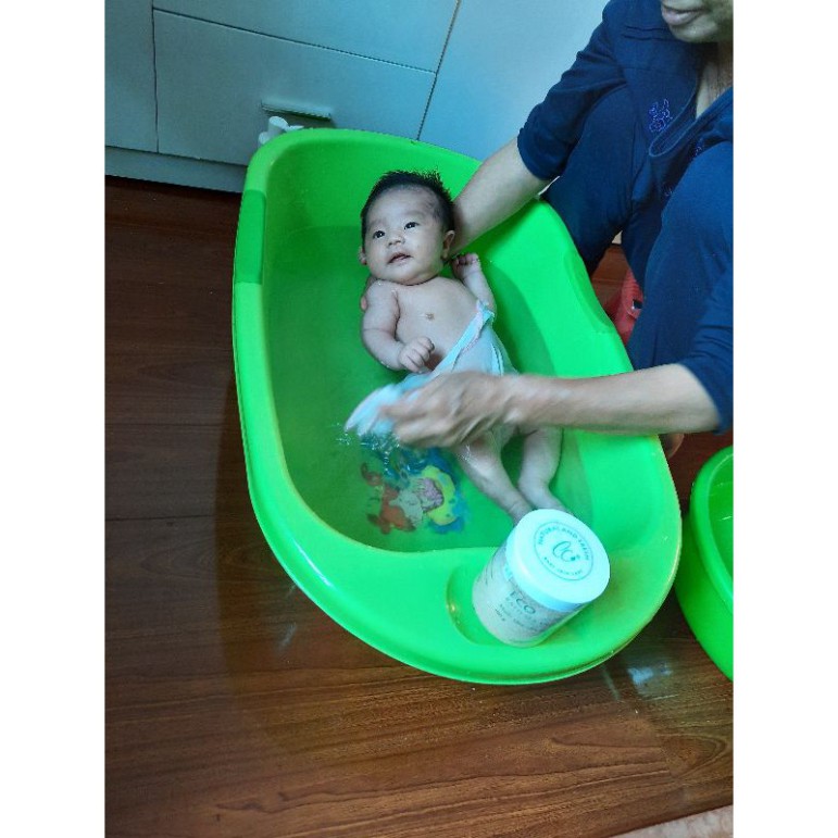 [Combo 3 tặng 1] Muối tám bé ECO - Muối tắm bé sinh dược Eco- muối tắm bé thảo dược - Tắm sạch rôm sảy mẩn ngứa