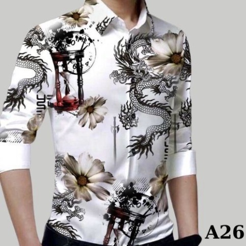 Big Sale Áo Sơ Mi Nam Dài Tay Vải Cotton Lụa Thái Chống Nhăn Chống Xù Cực Sang Trọng - Petals_store