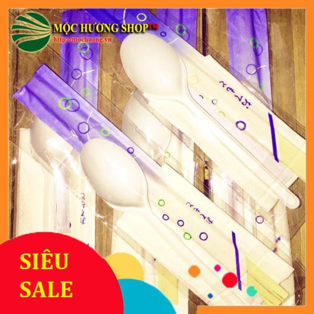100 Combo (đũa,thìa,tăm,giấy)