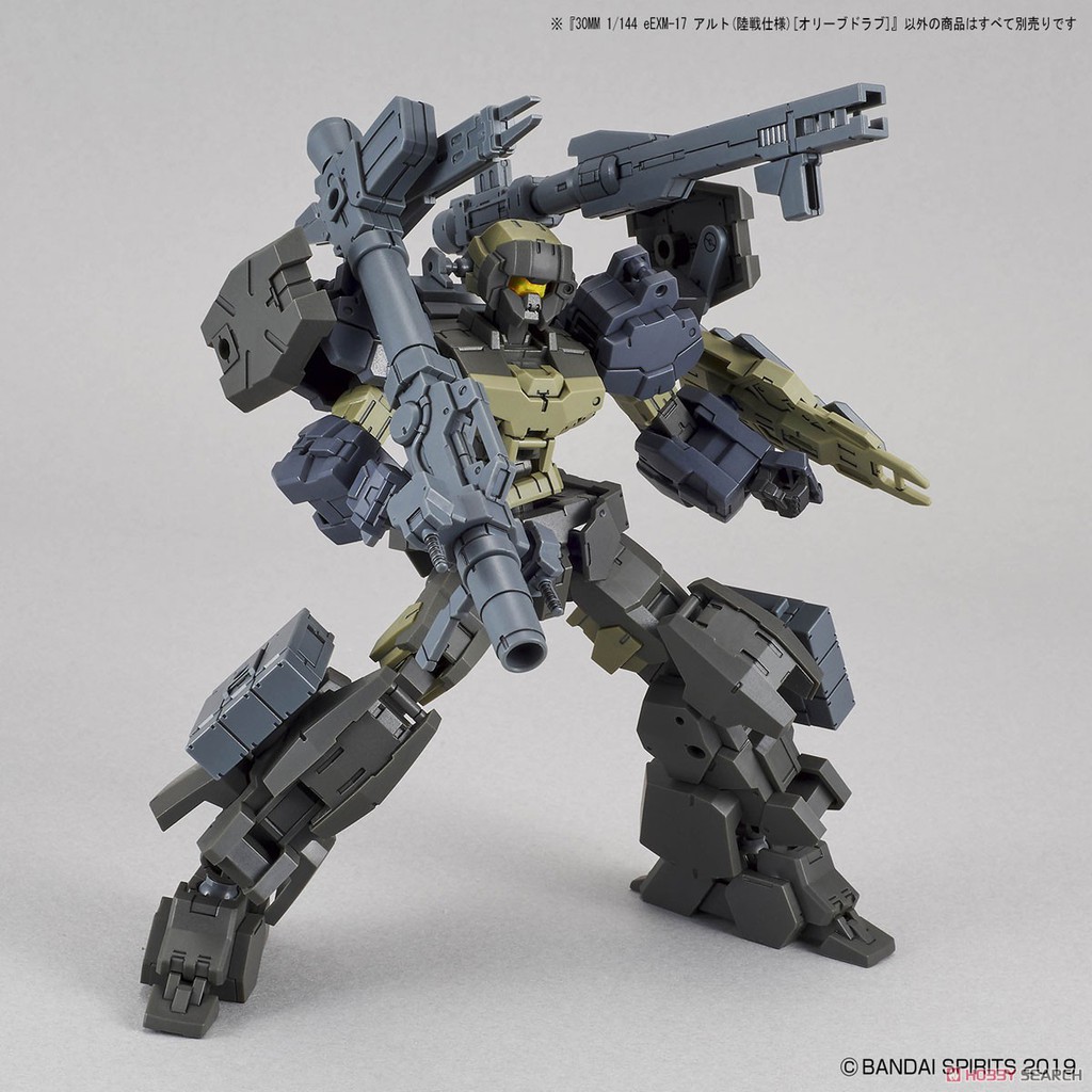 [NEW RELEASE] Mô hình Bandai 30MM Alto Ground Type - Olive