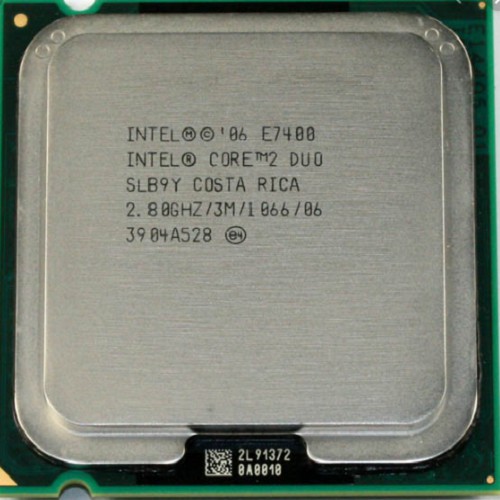 CPU Core 2 dou E7400 xài cho main G31, G41, G43, G45