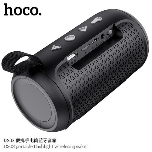 [CHÍNH HÃNG] Loa Bluetooth Thể Thao Hoco DS03 Bản Nâng Cấp Mới Tích Hợp Đèn Pin