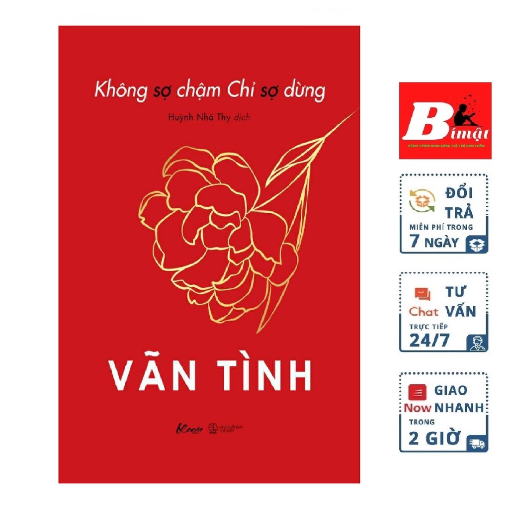 Sách - Không sợ chậm chỉ sợ dừng - Tác Giả Vãn Tình