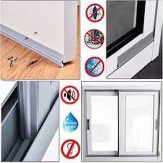 CUỘN  RON CHẶN KHE CỬA ĐA NĂNG CHỐNG GIÓ LÙA, NGĂN CÔN TRÙNG, GIẢM TIẾNG ỒN, KHÓI BỤI, GIỮ NHIỆT ĐIỀU HÒA