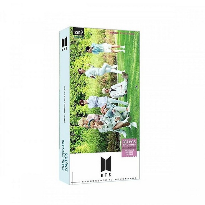 (15 mẫu) Postcard BTS Answer hộp ảnh bộ ảnh có ảnh dán + lomo + postcard bưu thiếp