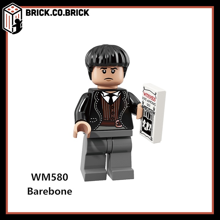 Harry Potter Đồ Chơi Lắp Ráp Minifgure Mô Hình Phù Thủy Phép Thuật WM6042
