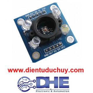 MẠCH CẢM BIẾN NHẬN DẠNG MÀU SẮC TCS3200 GY-31, KẾT HỢP VỚI ARDUINO, ARM...