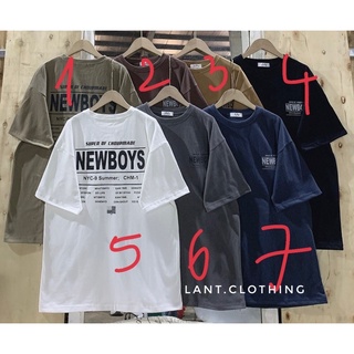 áo thun chữ new boys