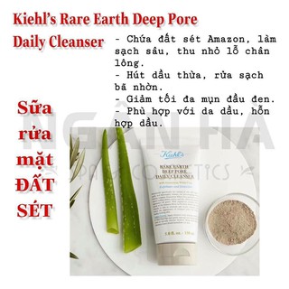 Sữa rửa mặt đất sét kiehls