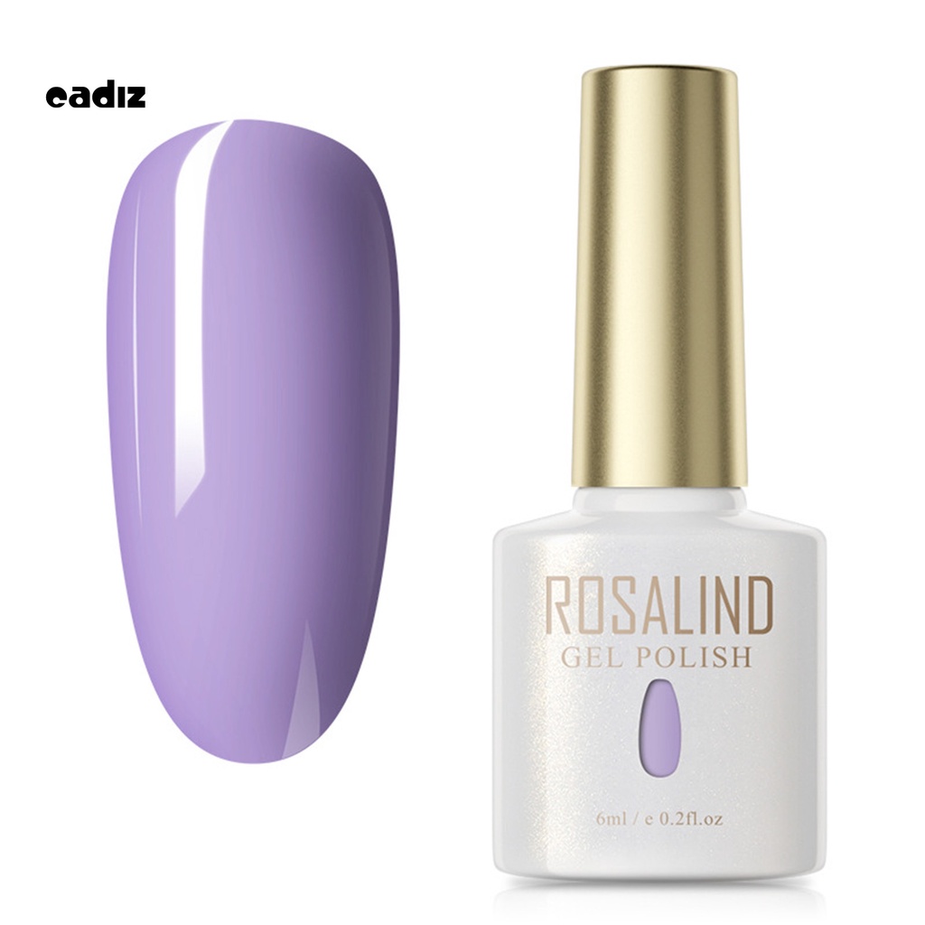 [Hàng mới về] Sơn móng tay gel uv màu sắc thân thiện với da lâu trôi ROSALIND