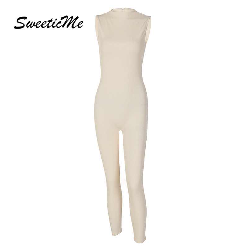 Áo liền quần Sát Nách Cổ Tròn Sweeticme
