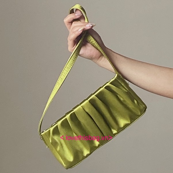Túi Xách Phối Dây Khóa Kéo Dáng Vuông Thời Trang Anh Quốc Cho Nữ