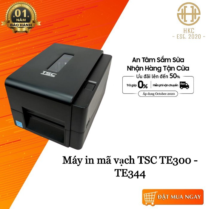 Máy in mã vạch TSC TE300 - TE344