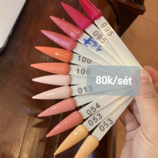 Combo 6 chai sơn gel màu hồng chỉ 80k/sét