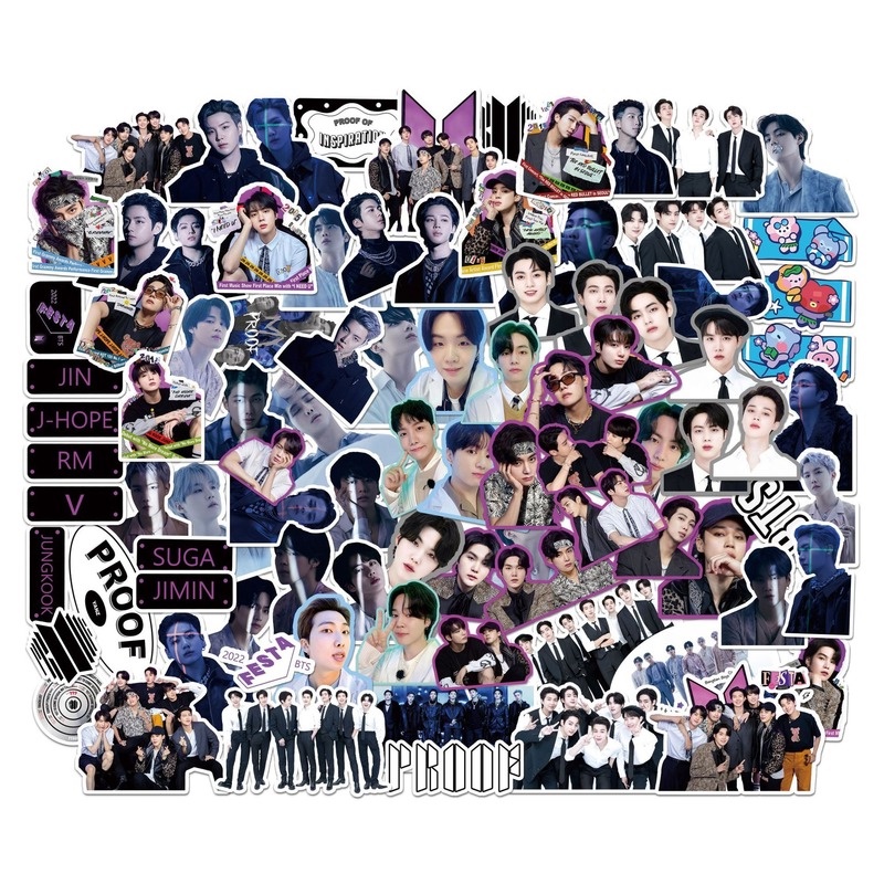 BTS Proof & DECO KIT Stickers Blackpink Stray Kids Album ODDINARY Phone Luggage Tag Diy Sticker