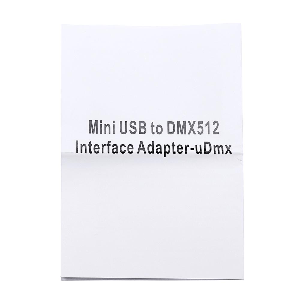 LUSTREON USB to DMX512 Interface Adapter Computer PC LED Light Dimmer Controller