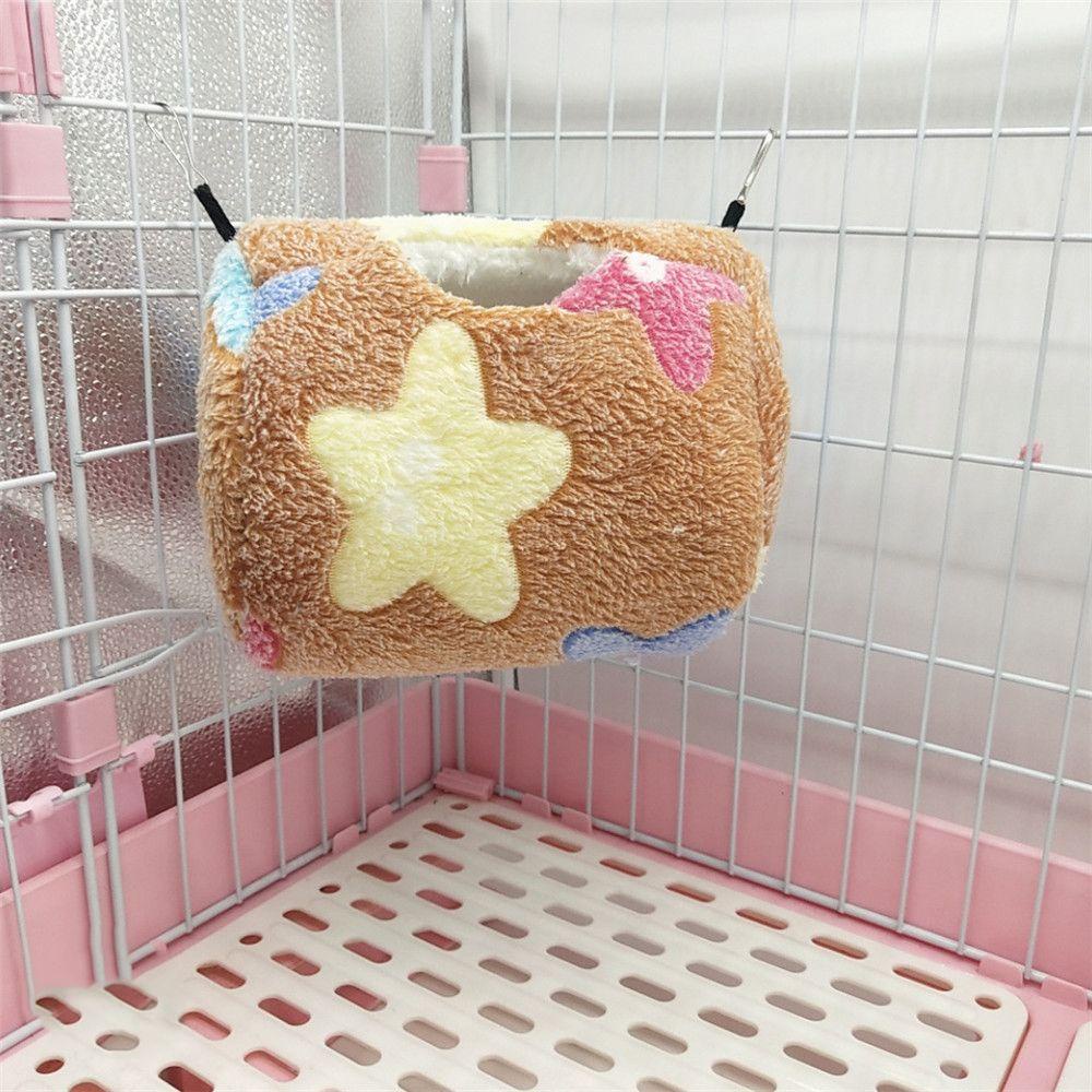 Võng Nằm Giữ Ấm Bằng Vải Bông Cho Sóc / Chuột 1 Con