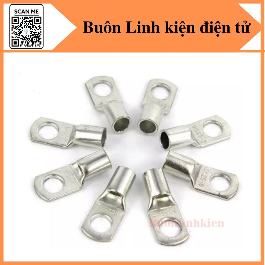 Đầu cos trần SC 10-6, cos 10-6, cos sc10-8 ,50 chiếc