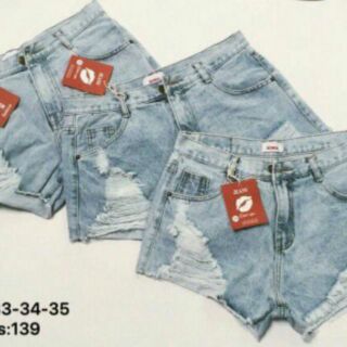 Quần short jean size đại