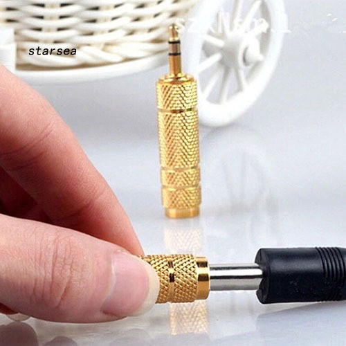 Đầu Chuyển Đổi Âm Thanh Từ Đầu Cắm 3.5mm Sang Ổ Cắm 6.5mm