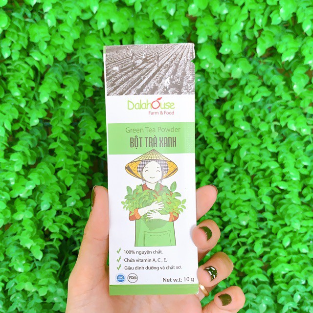 Bột trà xanh sấy lạnh 10g