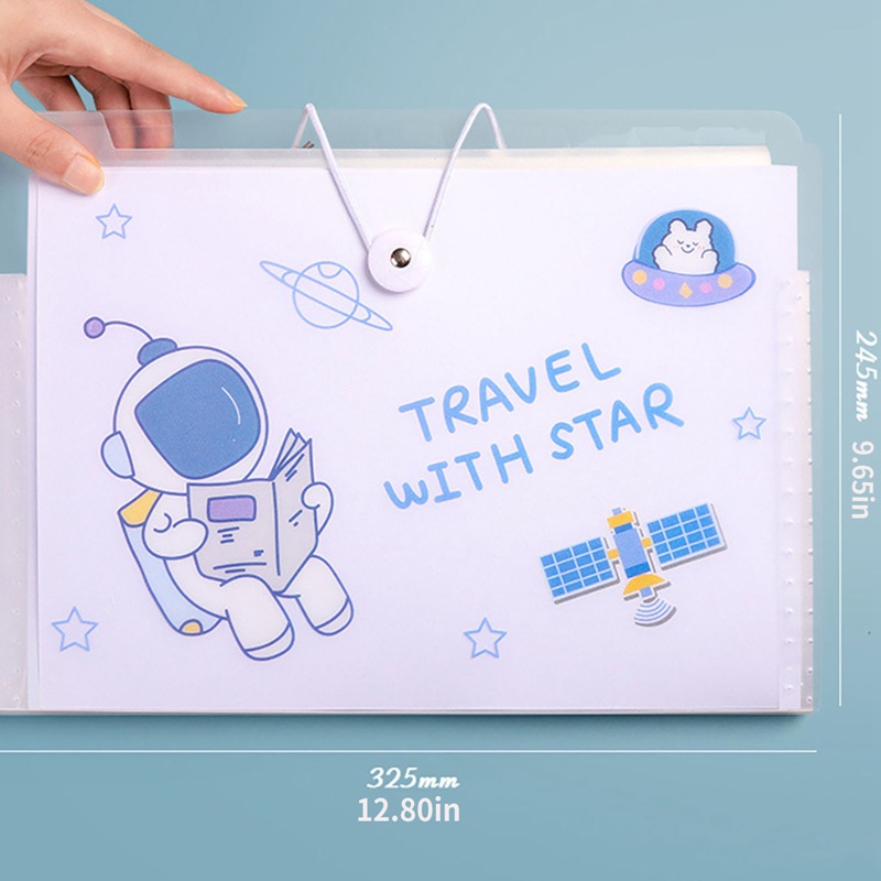 Tmdbyx Túi Đựng Tài Liệu Khổ A4 8 Ngăn Sức Chứa Lớn Tiện Dụng